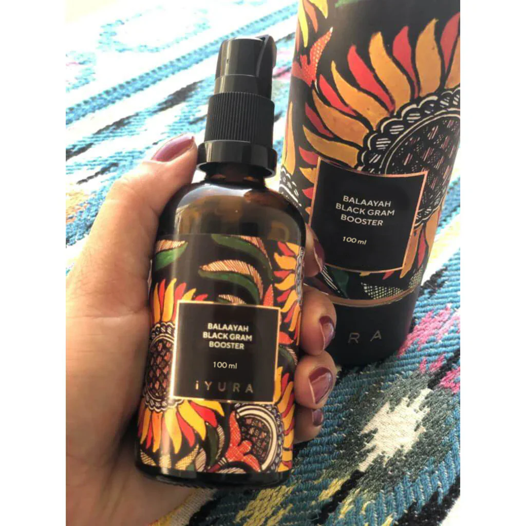 Balaayah Black Gram Booster: Un Ayurvedic olio corpo intenso che idrata la pelle secca - Image 15