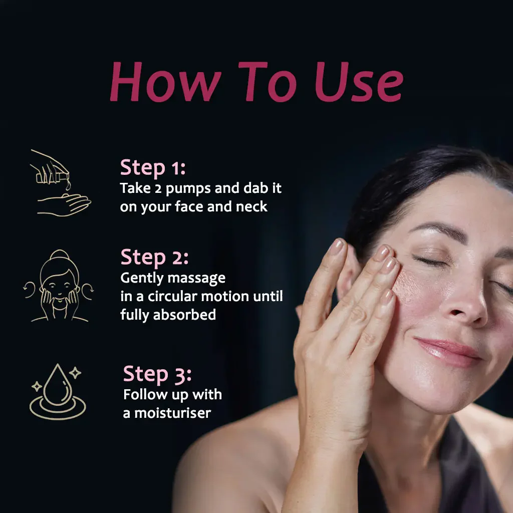 Firm-Focus Face Serum - Firms, Brightens, Hydrates Ageing, Crepey Skin - Focused-Firming Formula with Cotton Tree, Zebrawood, Strawberry Begonia - Best Face Serum for Loose, Saggy Facial Skin - With Clinically Tested Ingredient Combinations - Image 6