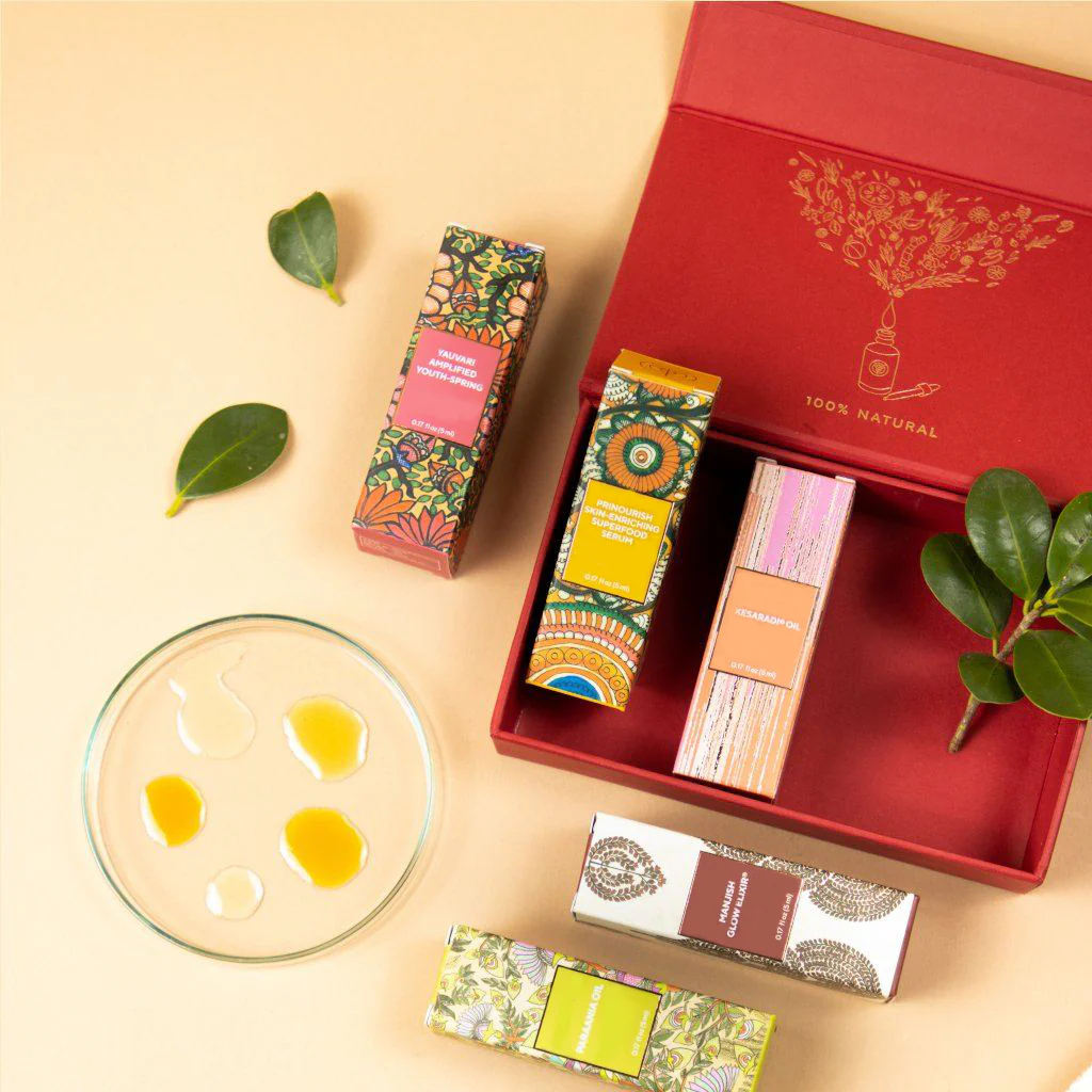 Il Vero Viso della Bellezza - 5 Mini Oli per il Viso Ayurvedici - Image 3