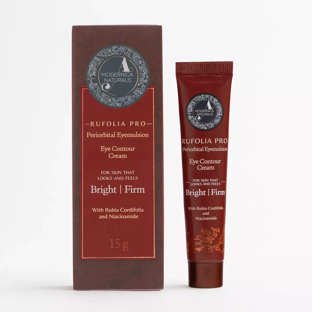 Rufolia Pro Emulsione Oculare Peri-orbitale- una crema illuminante paer il contorno occhi con Manjishtha, Aloe Vera, Niacinamide e Hyaluronic acid - Image 9